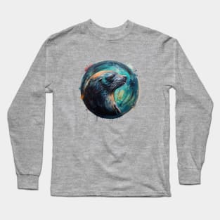 Ocean life - Sealion | Cute sea animals Long Sleeve T-Shirt